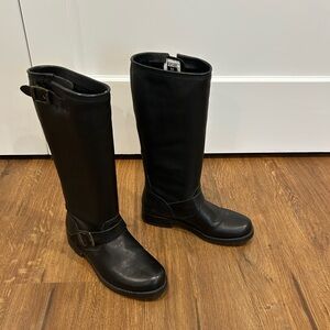 Frye Black Leather Boots
